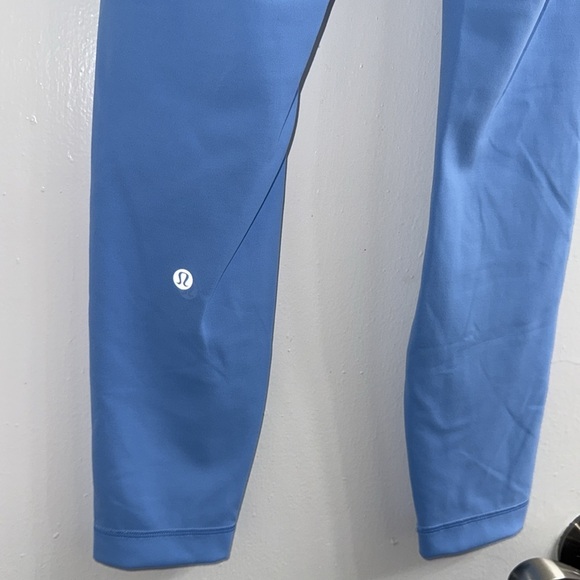 Lululemon Base Pace High-Rise Running Tight 25" *Brushed Nulux ~ Blue Nile Sz 4 - Picture 9 of 14